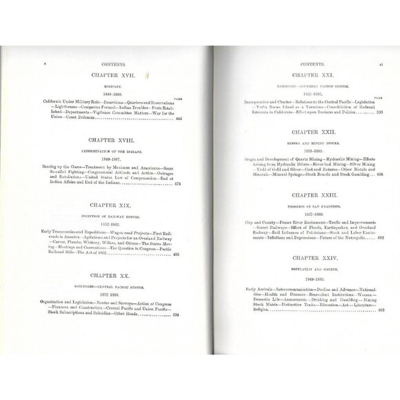 History of California, Volume VII, 1860–1890 by Hubert Howe Bancroft Volume XXIV - Picture 9 of 11